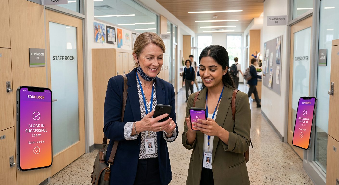 Pontaj electronic pentru școli și institute de formare România